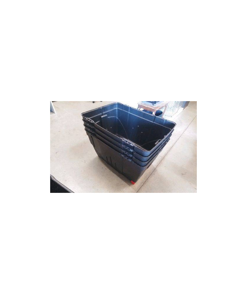 CAISSE PLASTIQUE NOIRE 