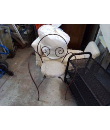 FAUTEUIL EN FER 