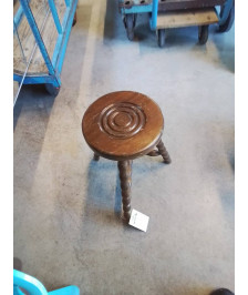 PORTE PLANTE ROND A ENTRETOISE PIEDS CHAPELET 