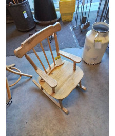 ROCKING CHAIR ENFANT BOIS CLAIR 