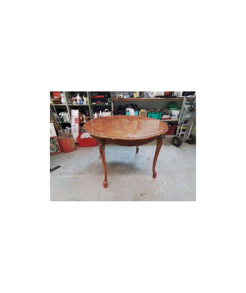 TABLE RONDE EN MERISIER DE STYLE REGENCE