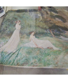 TOILE ART NOUVEAU 