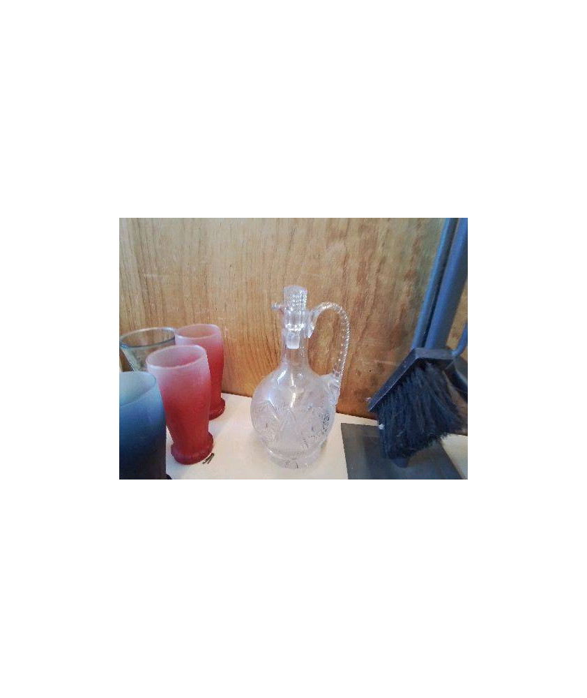 CARAFE EN VERRE 