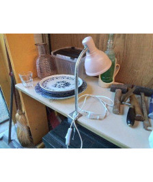 LAMPE DE BUREAU ROSE 