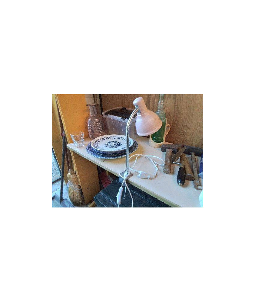 LAMPE DE BUREAU ROSE 