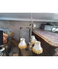 LUSTRE 3 BRANCHES ANNÉE 50 
