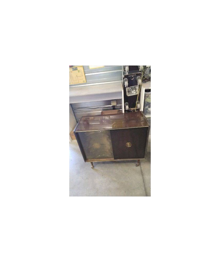 BAR VINTAGE ANNEES 50 - 2 PORTES LUMINEUX