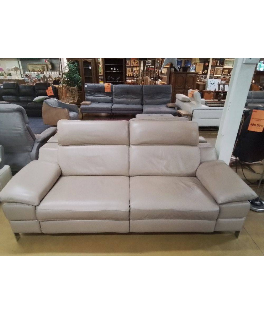 CANAPE 3 PLACES 2 RELAX ELECTRIQUES EN L\'ETAT