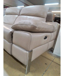 CANAPE 3 PLACES 2 RELAX ELECTRIQUES EN L\'ETAT