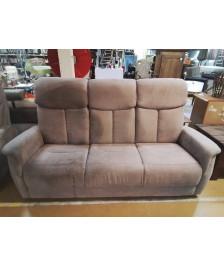 SALON 3+1+1 TISSU 2 RELAX ELECTRIQUES EN L\'ETAT