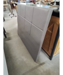 TETE DE LIT PU TAUPE 