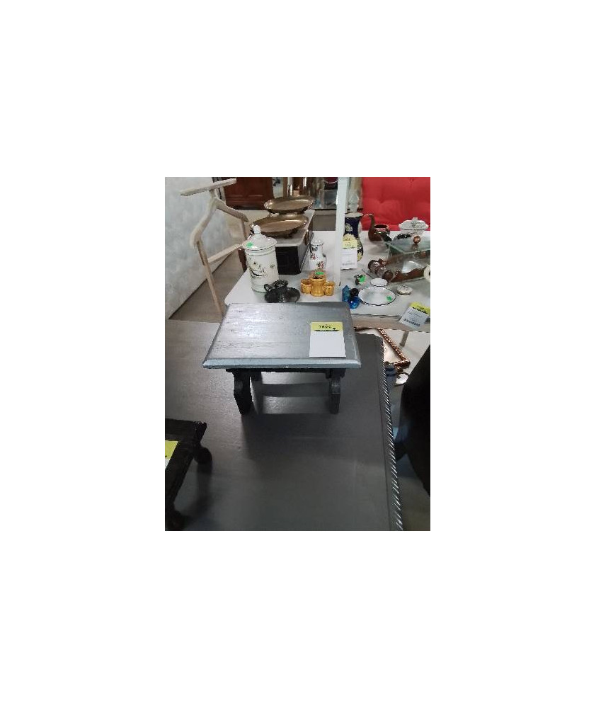 PORTE PLANTE RECTANGULAIRE BOIS GRIS 