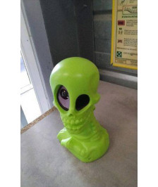 DECO SQUELETTE VERT- HALLOWEEN 