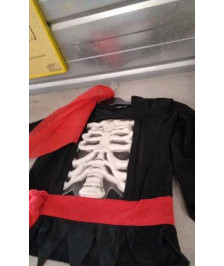 DEGUISEMENT HALLOWEEN SQUELETTE- 5 ANS