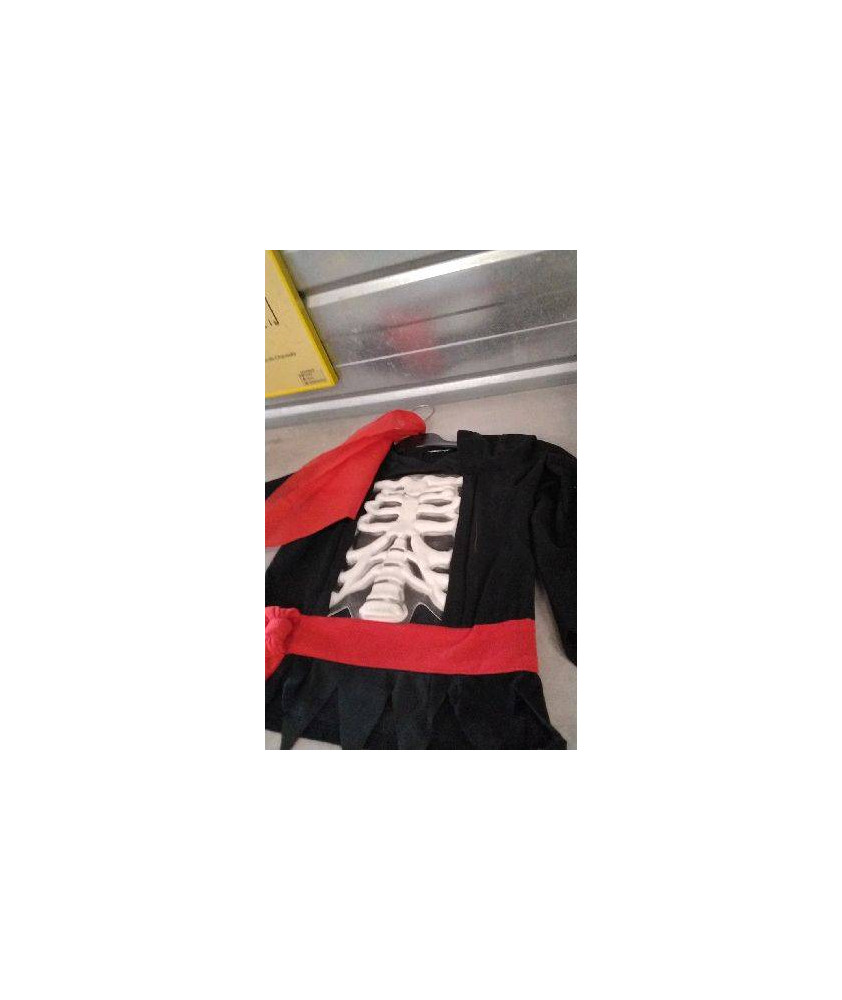 DEGUISEMENT HALLOWEEN SQUELETTE- 5 ANS