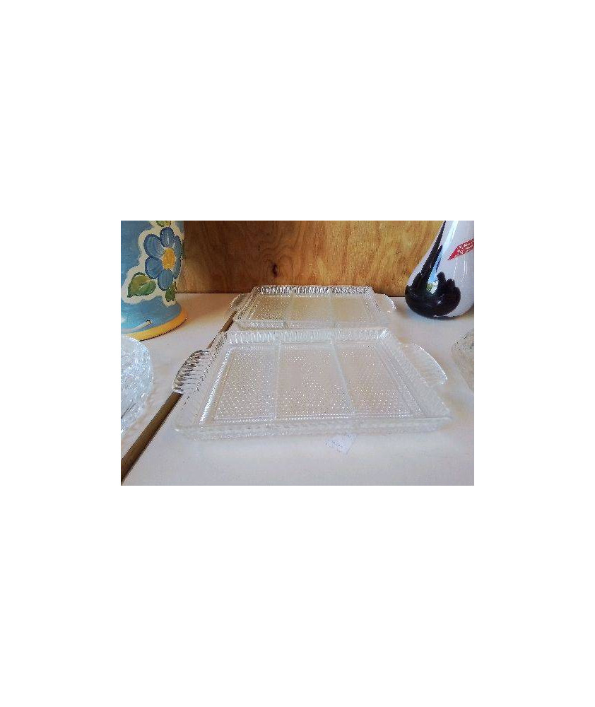 PLATEAU EN VERRE