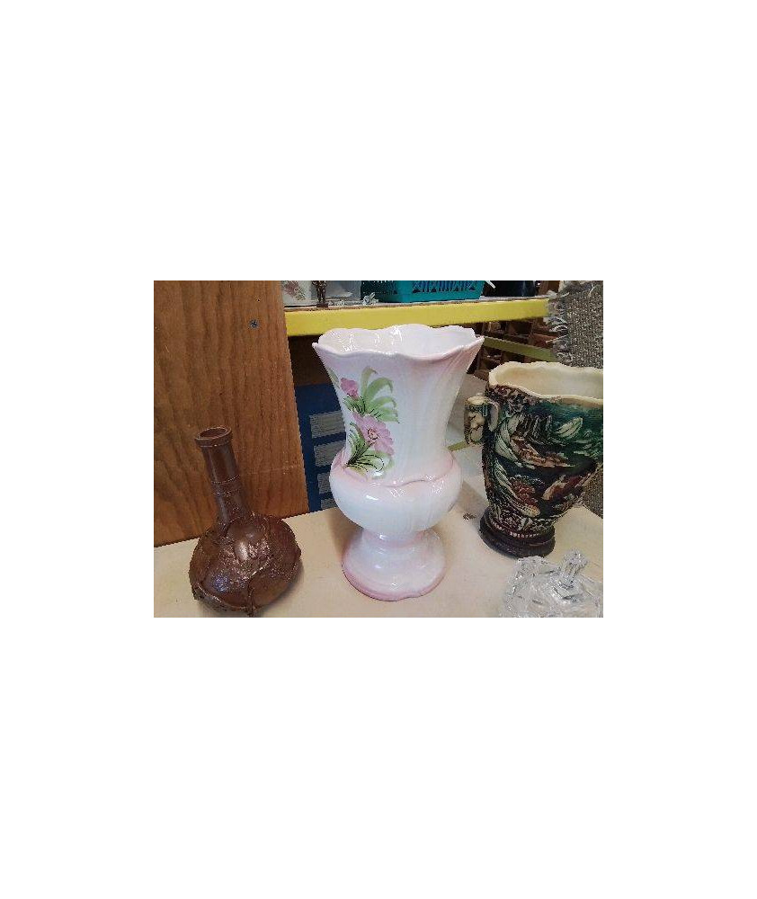 VASE MOTIF FLORAL 