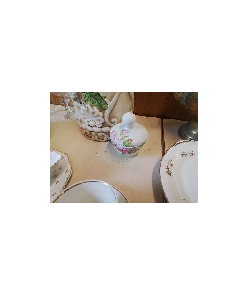 SUCRIER A MOTIF FLORAL 