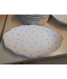 PLAT A SERVICE PORCELAINE DE LIMOGES