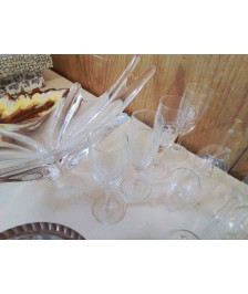 LOT 4 VERRES A PIED