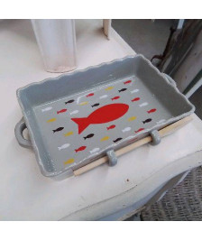 PLAT GRIS POISSONS