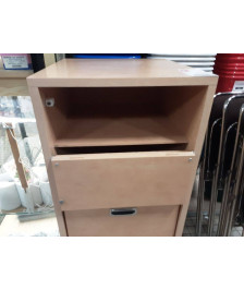 MEUBLE 5 CLAPETS COULEUR BOIS
