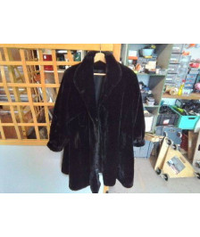 MANTEAU NOIR MICHEL ALEXIS