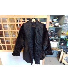 MANTEAU  REVERSIBLE NOIR CAROLL 