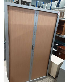 ARMOIRE METALLIQUE A RIDEAUX AVEC CLES 