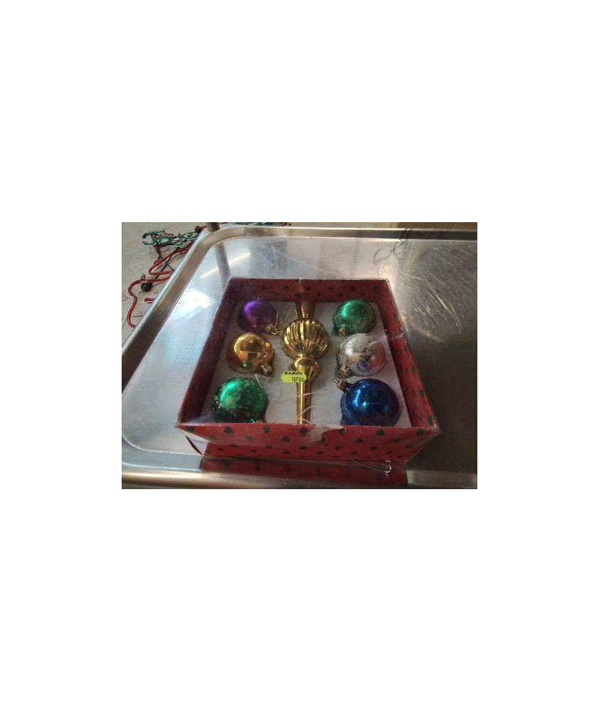 PETIT COFFRET DECORATION DE SAPIN 