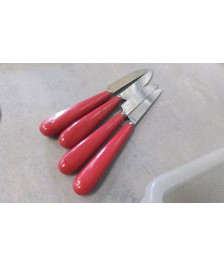 COUTEAUX ROUGES X4 