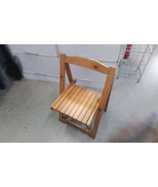 CHAISE PLIANTE BOIS - EN L’ETAT