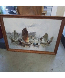 PEINTURE SUR PLAQUE JONES