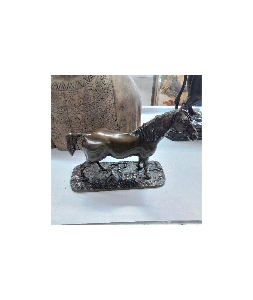BRONZE P.J MENE CHEVAL