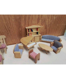 MEUBLE SALON MAISON DE POUPEE