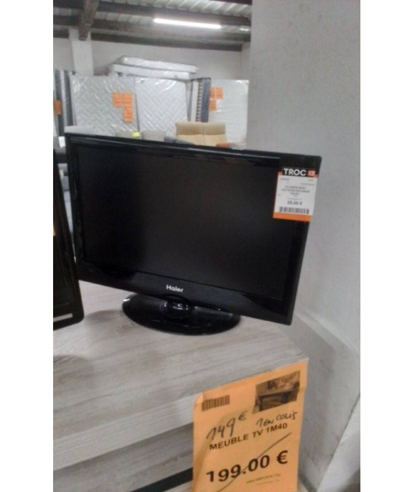 TV HAIER AVEC LECTEUR DVD SANS TELEC