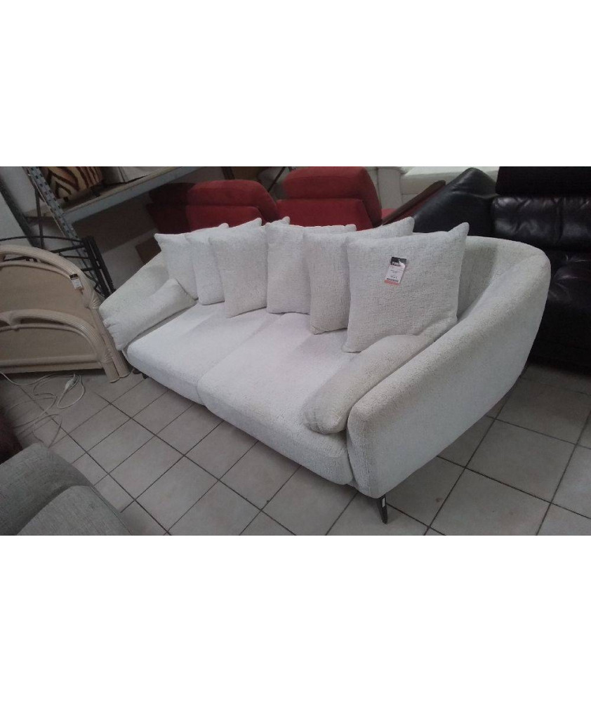 CANAPE BLANC 3 PLACES