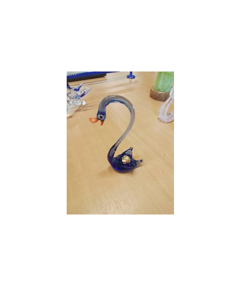 CYGNE VERRE SOUFFLÉ MURANO