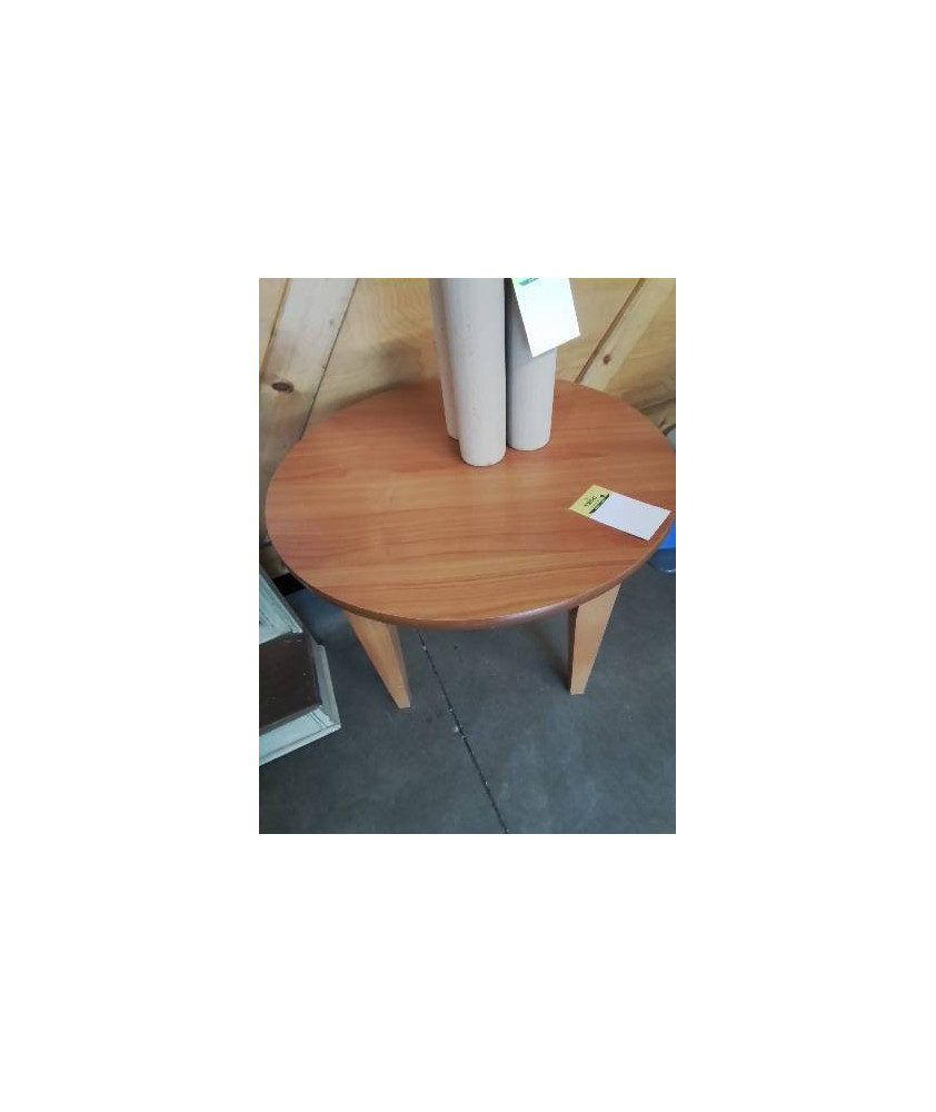TABLE BASSE RONDE BOIS CLAIR 