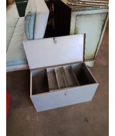 CAISSE A OUTILS MÉTAL GRIS 