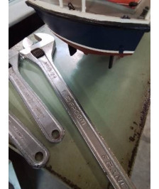 CLÉ A MOLETTE FACOM N°113/24