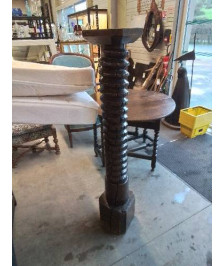 SELLETTE VIS DE PRESSOIR FIN XIXE 149CM