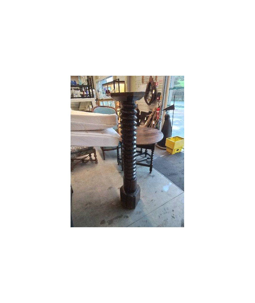 SELLETTE VIS DE PRESSOIR FIN XIXE 149CM