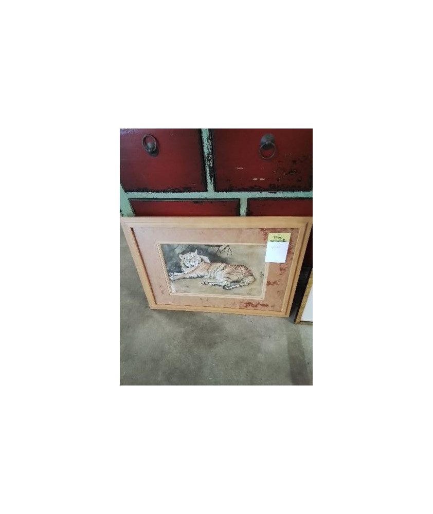 AQUARELLE TIGRE COLETTE PRUDHOMME 