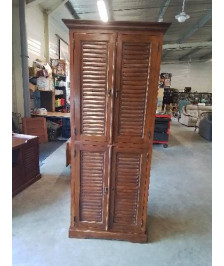 BUFFET HAUT BOIS EXOTIQUE 4 PORTES AJOURÉES MAISON DU MONDE