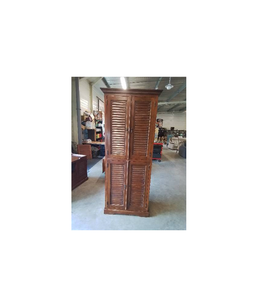 BUFFET HAUT BOIS EXOTIQUE 4 PORTES AJOURÉES MAISON DU MONDE