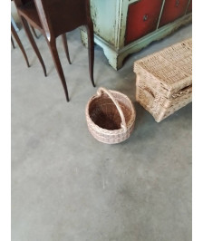 PANIER ROND  VANNERIE