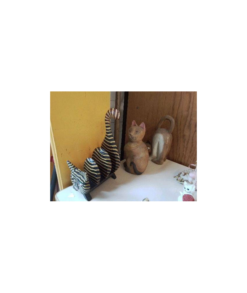 CHAT EN BOIS 