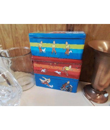 BOITE METALIQUE TINTIN