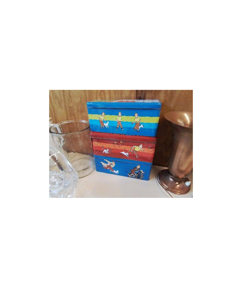 BOITE METALIQUE TINTIN